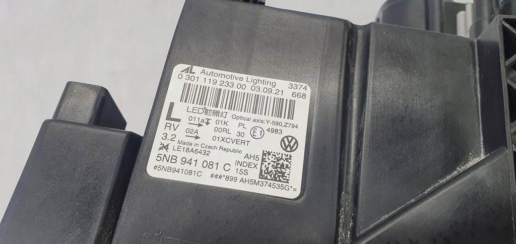 Frontscheinwerfer VW Tiguan 5NB941081 LED Links Scheinwerfer Headlight