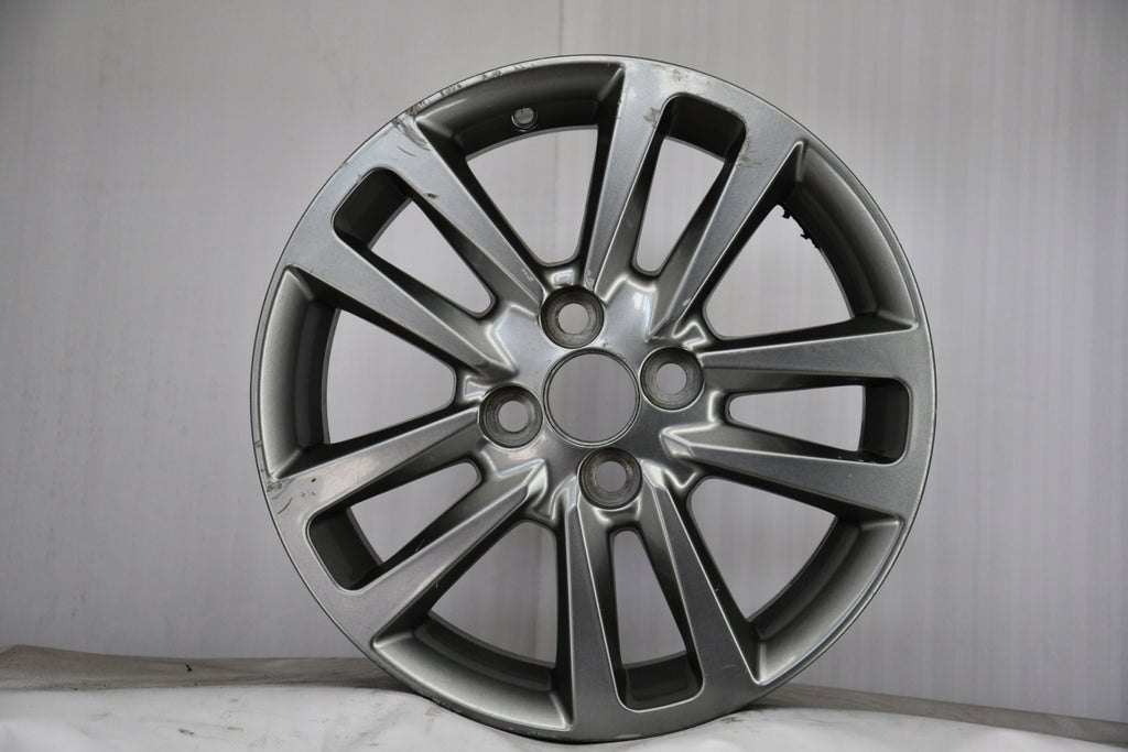 1x Alufelge 15 Zoll 5.0" 4x100 38ET Glanz Graphit PZ49P-B0671 Toyota Rim Wheel FEL9199706843mu