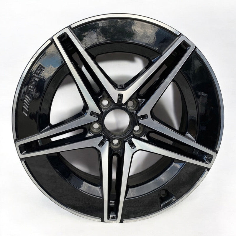 1x Alufelge 18 Zoll 8.5" 5x112 A2064011800 Mercedes-Benz Rim Wheel