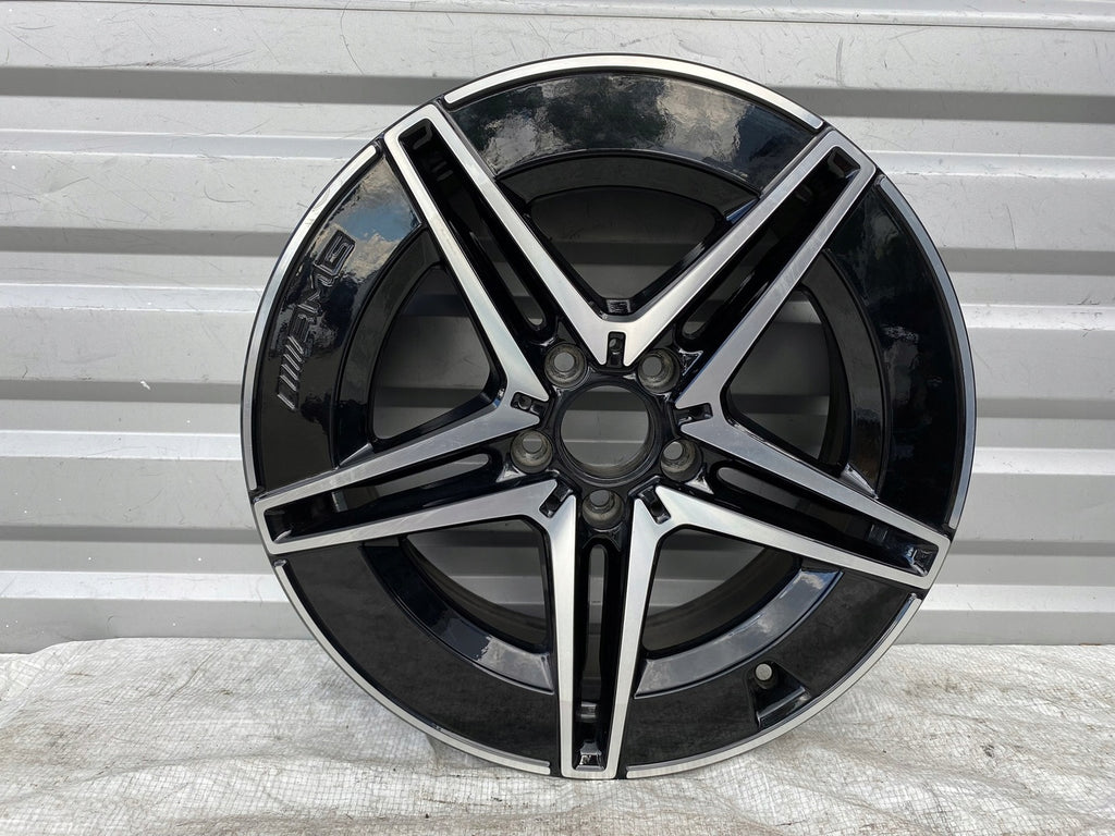 1x Alufelge 18 Zoll 8.5" 5x112 A2064011800 Mercedes-Benz Rim Wheel