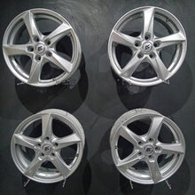 Laden Sie das Bild in den Galerie-Viewer, 4x Alufelge 16 Zoll 6.0" 5x112 43ET Glanz Silber KBA51577 Audi Rim Wheel FEL8481830476ow