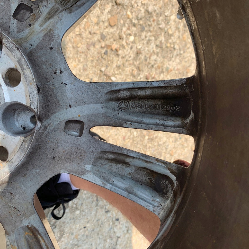 1x Alufelge 18 Zoll 8.5" 5x112 A2054012902 Mercedes-Benz Rim Wheel FEL2058821419rz