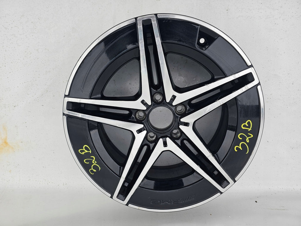 1x Alufelge 18 Zoll 9.0" 5x112 58ET Glanz Graphit A2064016600 Mercedes-Benz W206