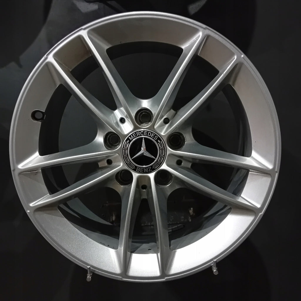 4x Alufelge 16 Zoll 6.5" 5x112 44ET Glanz Silber A1774010100 Mercedes-Benz W177 FEL2038401711il