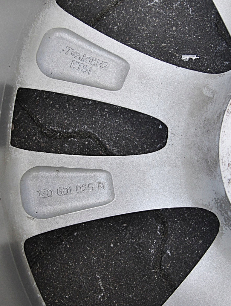 1x Alufelge 18 Zoll 7.5" 5x112 51ET 1Z0601025M Skoda Octavia Ii Rim Wheel