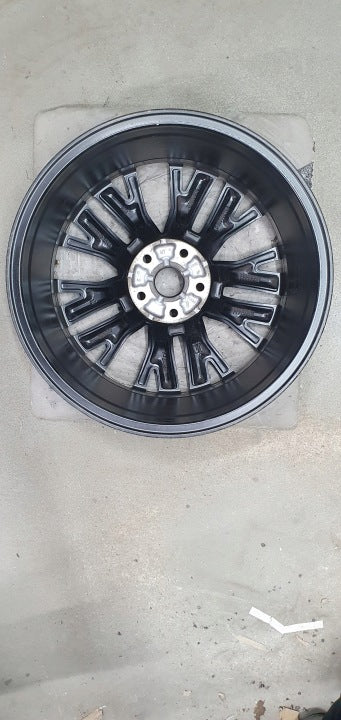1x Alufelge 18 Zoll 7.5" 5x112 46ET Glanz Graphit 5FA601025D Mg Leon Rim Wheel FEL2093562821at