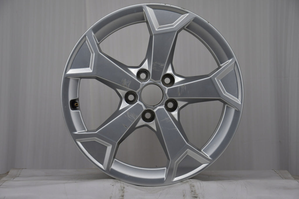 1x Alufelge 17 Zoll 6.5" 5x112 38ET Glanz Silber 83A601025 Audi Rim Wheel FEL6688604012bn