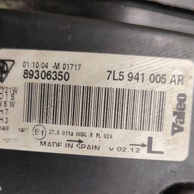 Frontscheinwerfer Porsche Cayenne 7L5941005AR Links Scheinwerfer Headlight SCH5405931919rz