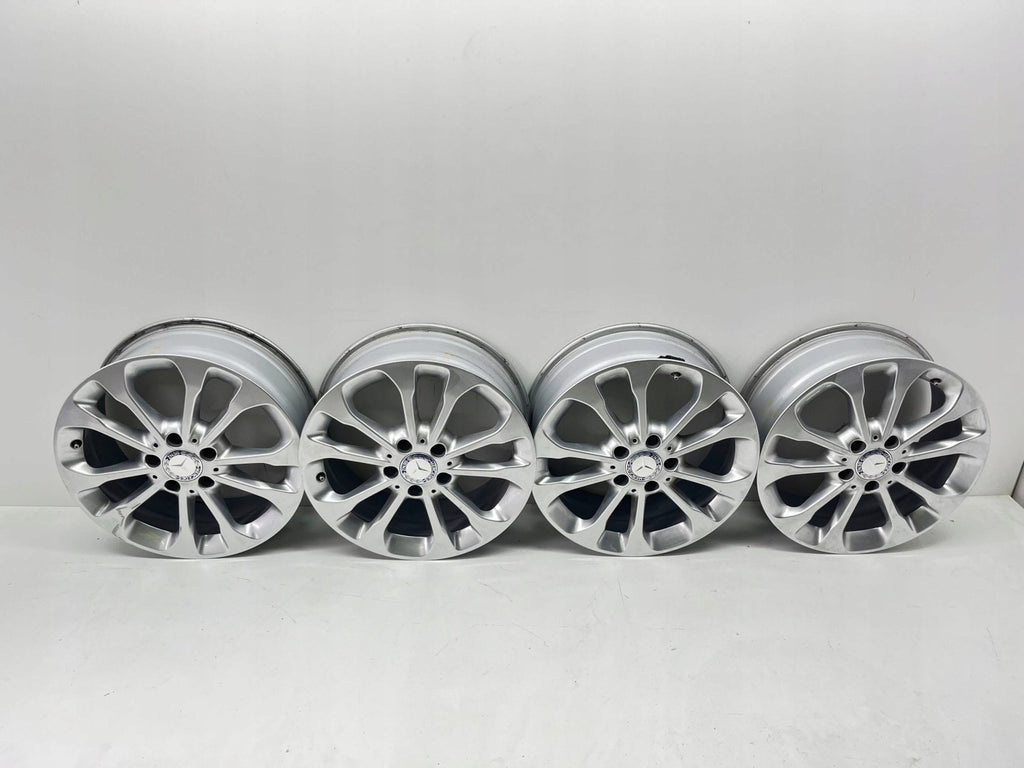4x Alufelge 17 Zoll 6.5" 5x112 38ET Glanz Silber A1564011700 Mercedes-Benz Gla FEL3715964655iy