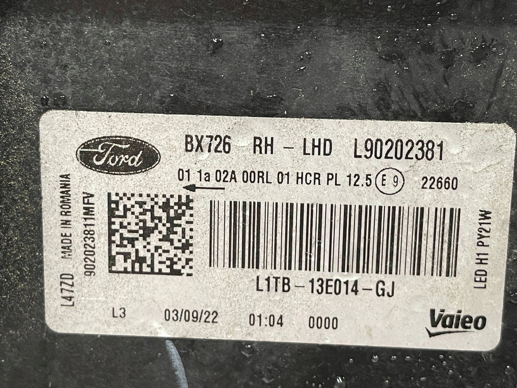 Frontscheinwerfer Ford Puma L1TB13E014GJ Rechts Scheinwerfer Headlight SCH6627431730bj
