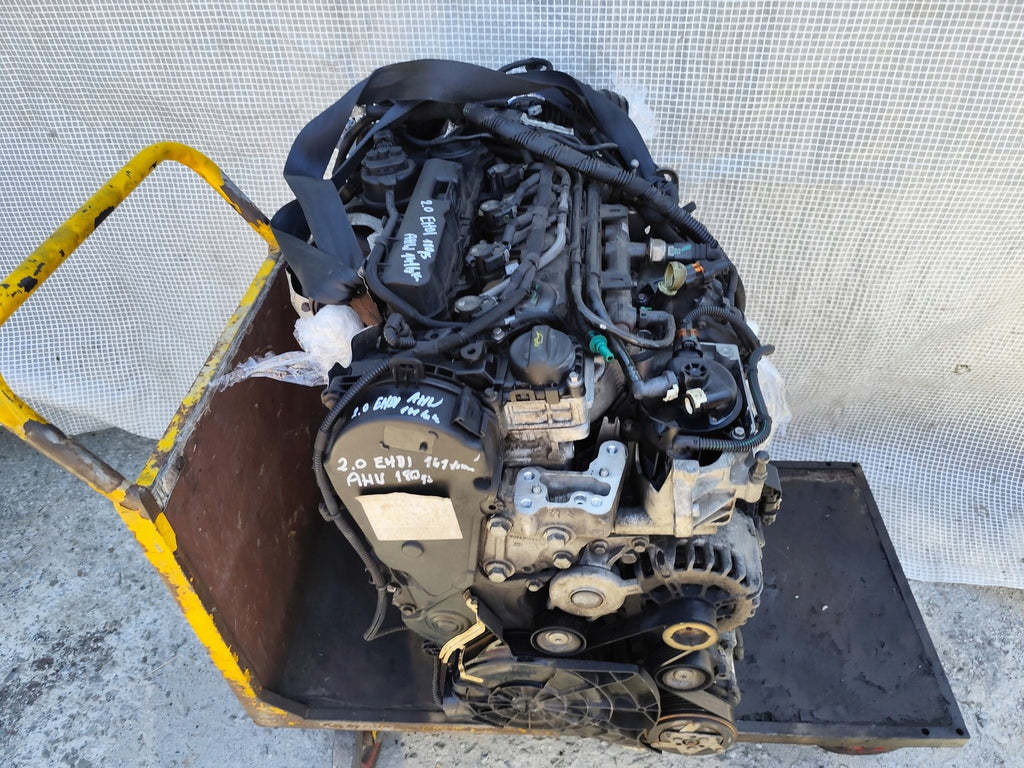 Motor Peugeot 508 AHW DW10FC 2.0 HDI 180PS 133kW 141TKm Diesel Engine Komplett