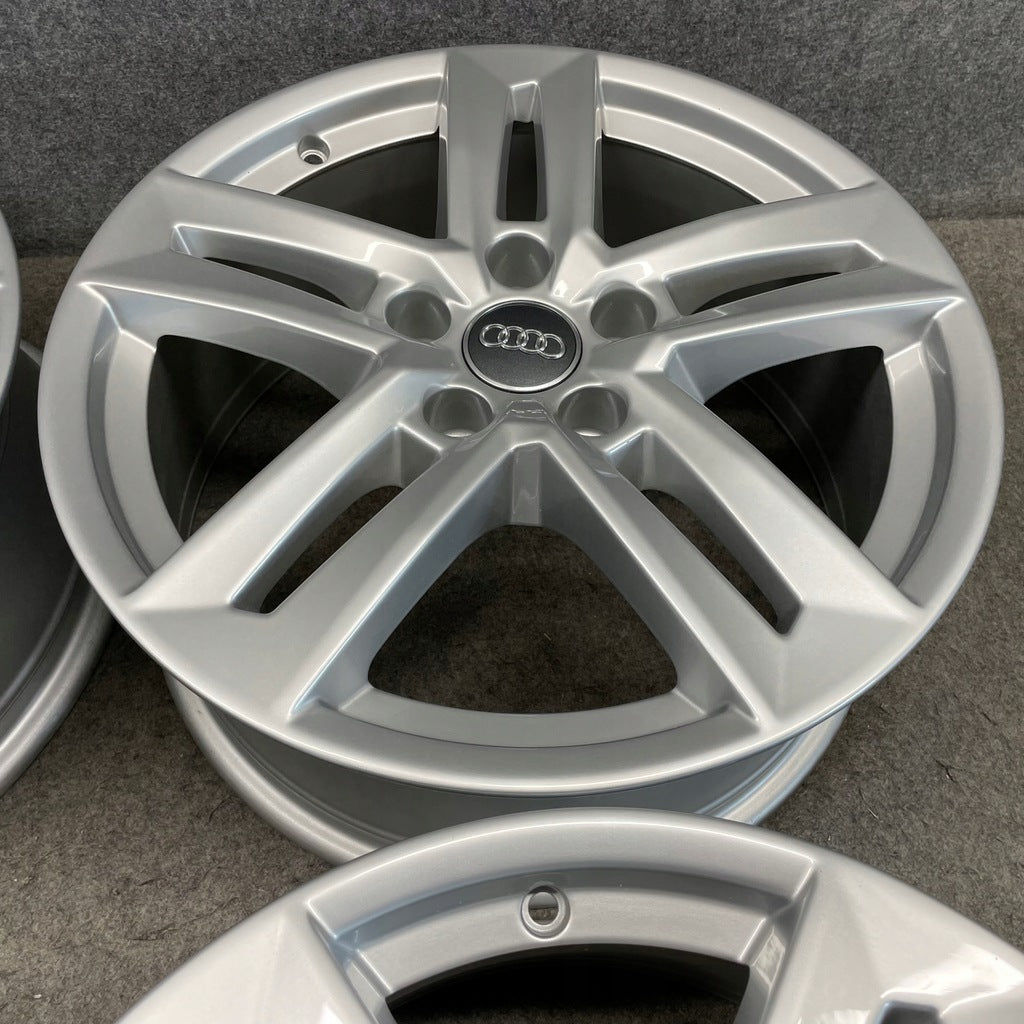 4x Alufelge 17 Zoll 7.5" 5x112 38ET Glanz Schwarz 8W0601025K Audi A4 Rim Wheel FEL4905245058kn