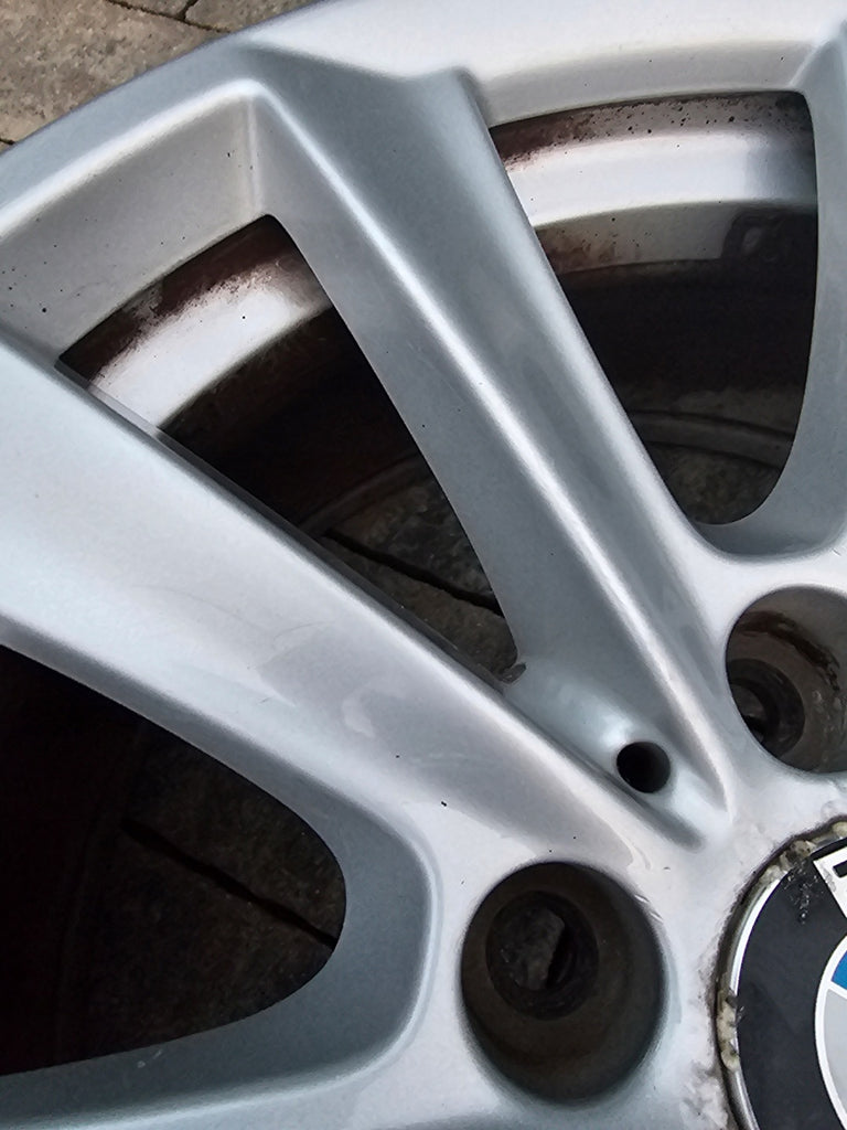 4x Alufelge 17 Zoll 8.0" 5x120 30ET Glanz Silber 6780720 BMW F11 F10 Rim Wheel FEL2364223136lz