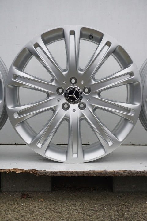 4x Alufelge 20 Zoll 8.5" 5x112 29ET Glanz Silber A2924010300 Mercedes-Benz Gle FEL3187060872gv