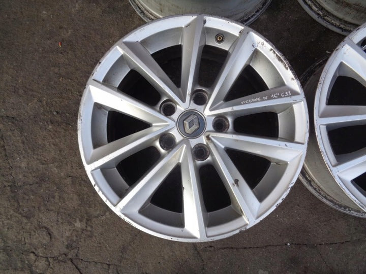 4x Alufelge 16 Zoll 6.5" 5x114.3 403001175R 403002347R Renault Megane I FEL7438242620um
