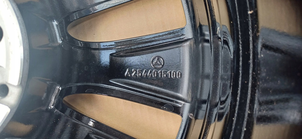 1x Alufelge 18 Zoll 8.0" 5x112 32ET Glanz Schwarz A2544015100 Mercedes-Benz FEL8614338355el