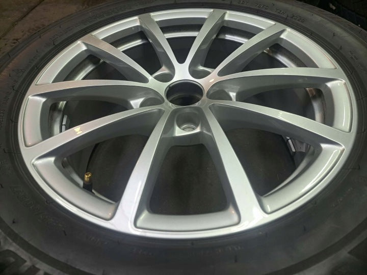 4x Alufelge 17 Zoll 7.5" 5x112 36ET Glanz Silber 4K0601025 Audi A4 A3 I FEL5996079342pa