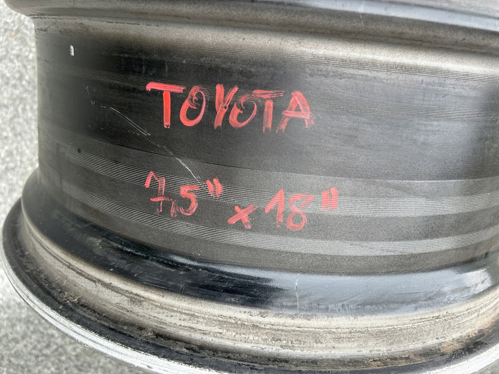 1x Alufelge 18 Zoll 7.5" 5x114.3 Toyota I Rim Wheel FEL7768620924lf