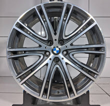 Load image into Gallery viewer, 1x Alufelge 20 Zoll 8.0" 5x112 30ET Glanz Grau 8053501 BMW G31 G30 Rim Wheel FEL6455402773dy
