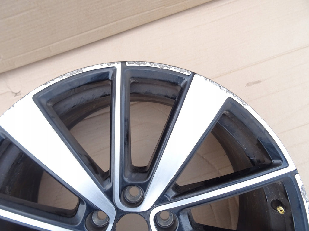 1x Alufelge 19 Zoll 8.0" 5x108 50ET Glanz Schwarz 31680895 Polestar 1 S60 V60