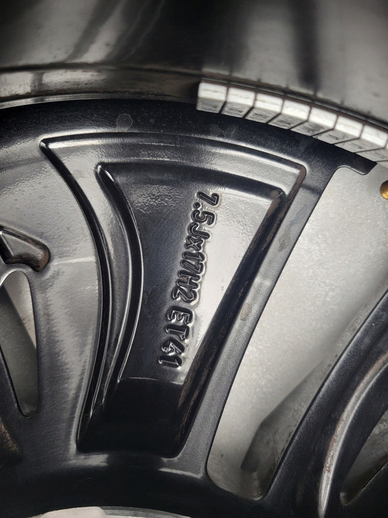 1x Alufelge 17 Zoll 7.5" 5x112 41ET Glanz Silber 3P0601025D Mg Superb Rim Wheel FEL1830242293hx