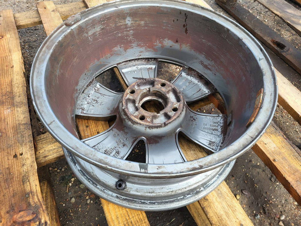 1x Alufelge 16 Zoll 6.5" 4x108 20ET Glanz Silber 9678398177 Peugeot 2008 I FEL5591535453qb