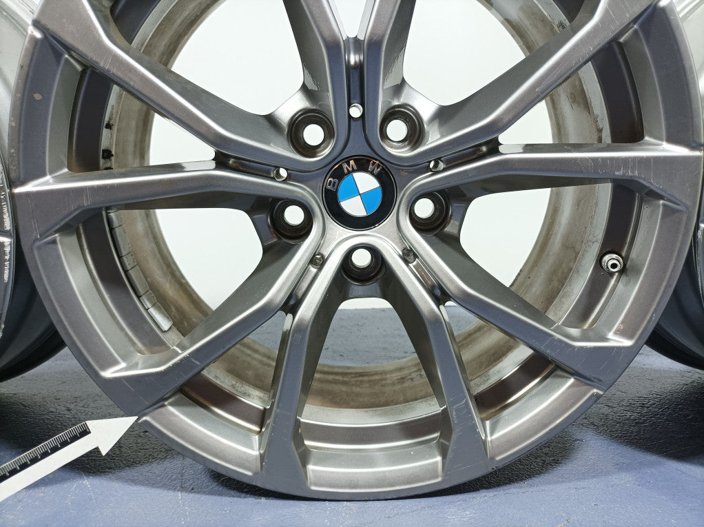 4x Alufelge 17 Zoll 7.5" 5x112 30ET Glanz Silber 6883518 BMW 3 G20 Rim Wheel FEL5599998963it