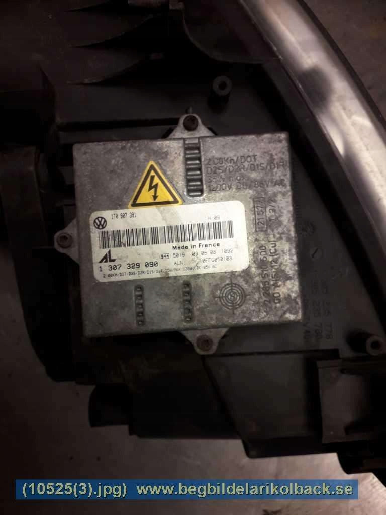 Frontscheinwerfer VW Touran Rechts Scheinwerfer Headlight SCH1122113697gl