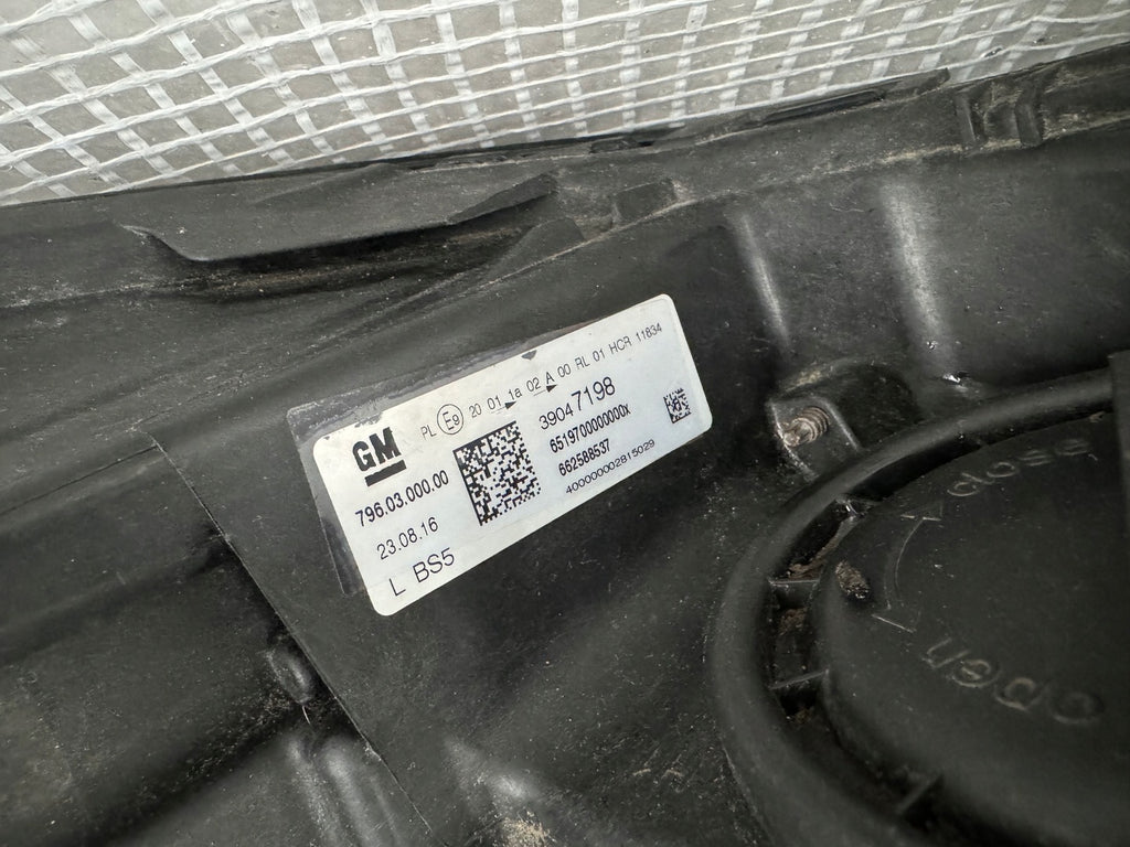 Frontscheinwerfer Opel Astra K 39047198 Links Scheinwerfer Headlight