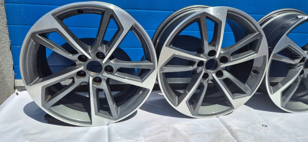4x Alufelge 18 Zoll 8.0" 5x112 40ET Glanz Graphit 8W0601025DL Audi Mg Rim Wheel FEL4720088010yf