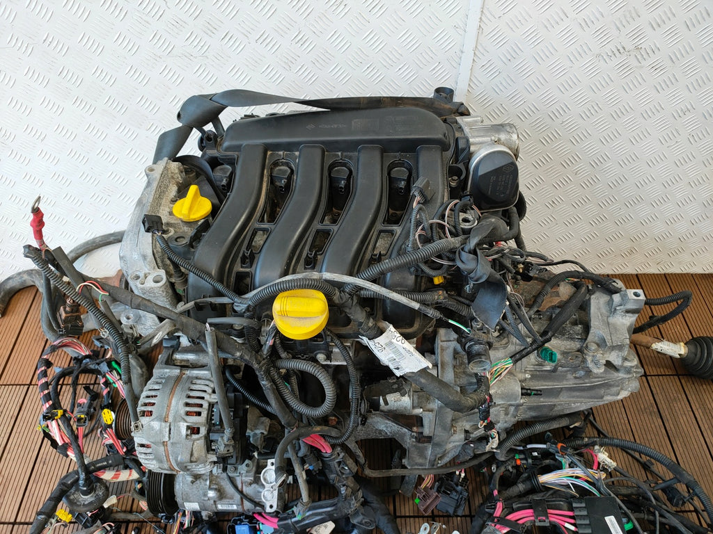 Motor Dacia Renault H4J700 K4MR858 1.4 TCE 121TKm 2008 Benzin Engine Komplett