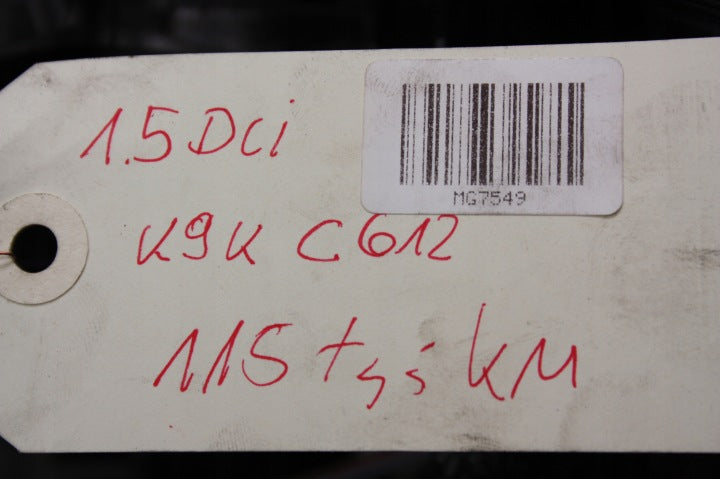 Motor Dacia Sandero K9K612 1.5 DCI 115TKm Engine Komplett MOT3064972651cv