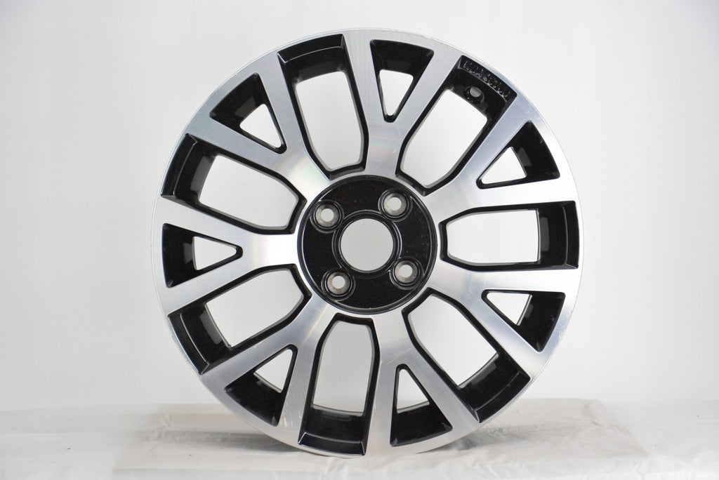 1x Alufelge 16 Zoll 6.0" 4x100 43ET Glanz Silber 1S0601025AA Vw Rim Wheel FEL3996477908ek