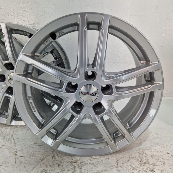 4x Alufelge 17 Zoll 7.0" 5x112 40ET Glanz Silber KBA51743 Rim Wheel FEL6818213584it