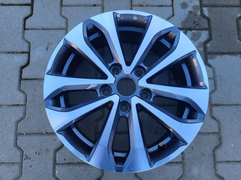 1x Alufelge 16 Zoll 6.5" 5x114.3 44ET Glanz Graphit 403005287R Mg Rim Wheel FEL2334680305nq
