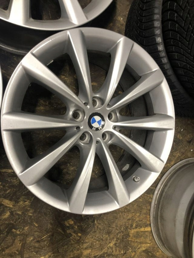 4x Alufelge 18 Zoll 8.0" 5x112 30ET Glanz Silber BMW Rim Wheel FEL2415344780xr