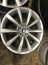 Laden Sie das Bild in den Galerie-Viewer, 4x Alufelge 18 Zoll 8.0" 5x112 30ET Glanz Silber BMW Rim Wheel FEL2415344780xr