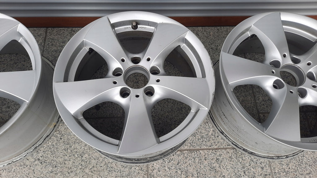 4x Alufelge 16 Zoll 7.5" 5x112 45ET Glanz Silber 513756 Audi A4 A3 Rim Wheel FEL4871446304qq