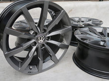 Laden Sie das Bild in den Galerie-Viewer, 4x Alufelge 18 Zoll 8.0" 5x112 44ET Matt Schwarz VW Passat Arteon Rim Wheel FEL4212782576qt
