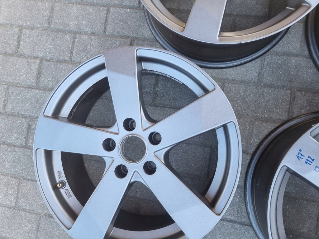 4x Alufelge 17 Zoll 7.5" 5x112 35ET Graphit TTD78GA35 Audi I Rim Wheel FEL9761488596tp