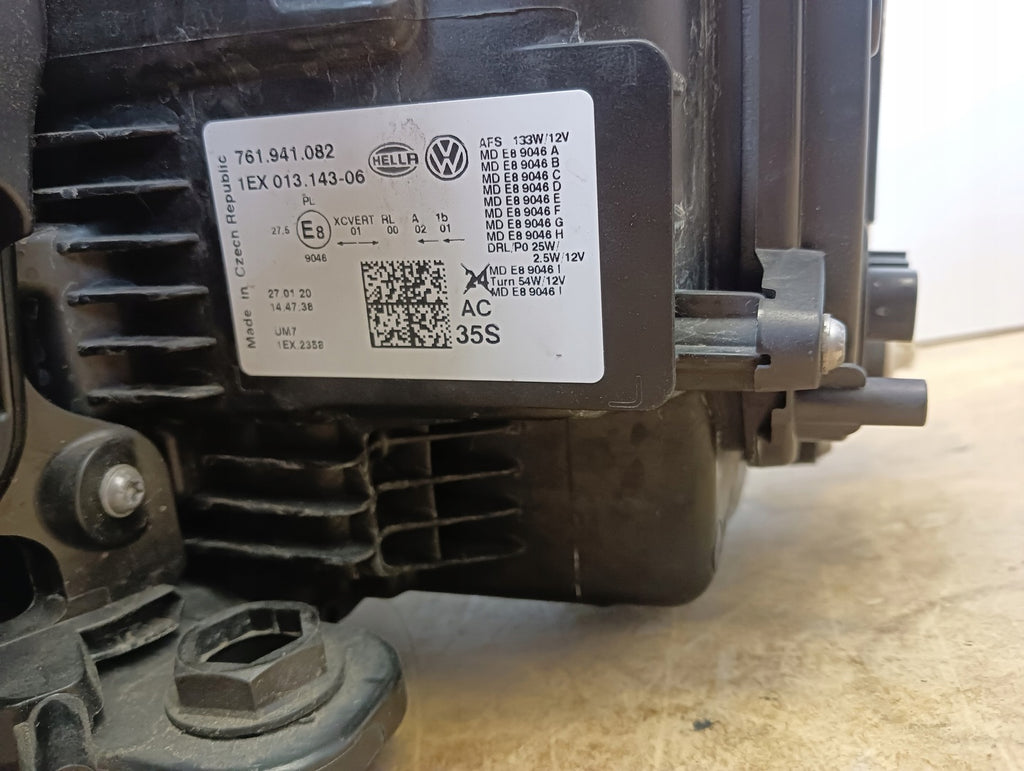 Frontscheinwerfer VW Touareg 761941081 Full LED Ein Satz Scheinwerfer Headlight