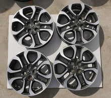 Laden Sie das Bild in den Galerie-Viewer, 1x Alufelge 16 Zoll 5.5" 4x100 40ET Glanz Grau 9965405560 Mazda 2 Mg Rim Wheel FEL6846578532jw