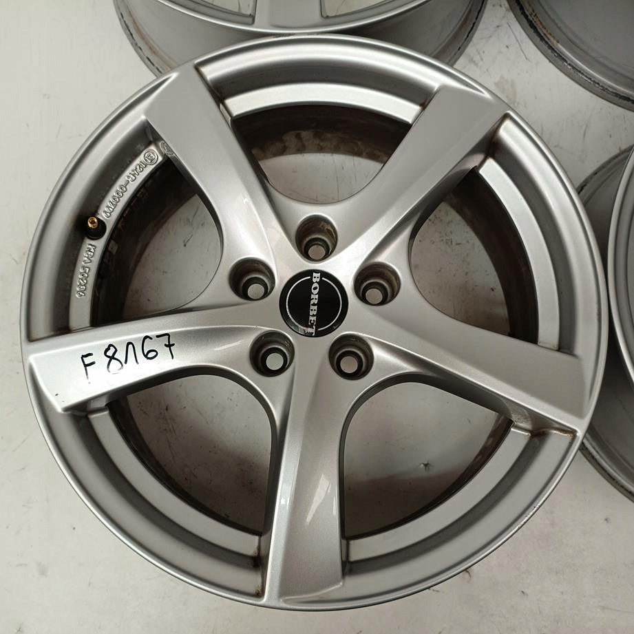 4x Alufelge 17 Zoll 7.0" 5x112 40ET Glanz Silber Audi Q3 Tarraco Kodiaq Tiguan FEL8554567187rl