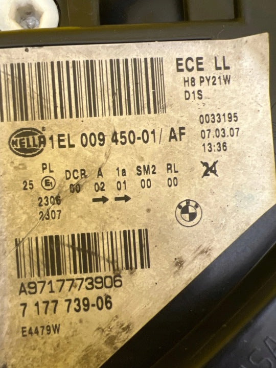Frontscheinwerfer BMW 5 E60 E61 7177739-06 Xenon Links Scheinwerfer Headlight SCH4691019493fk