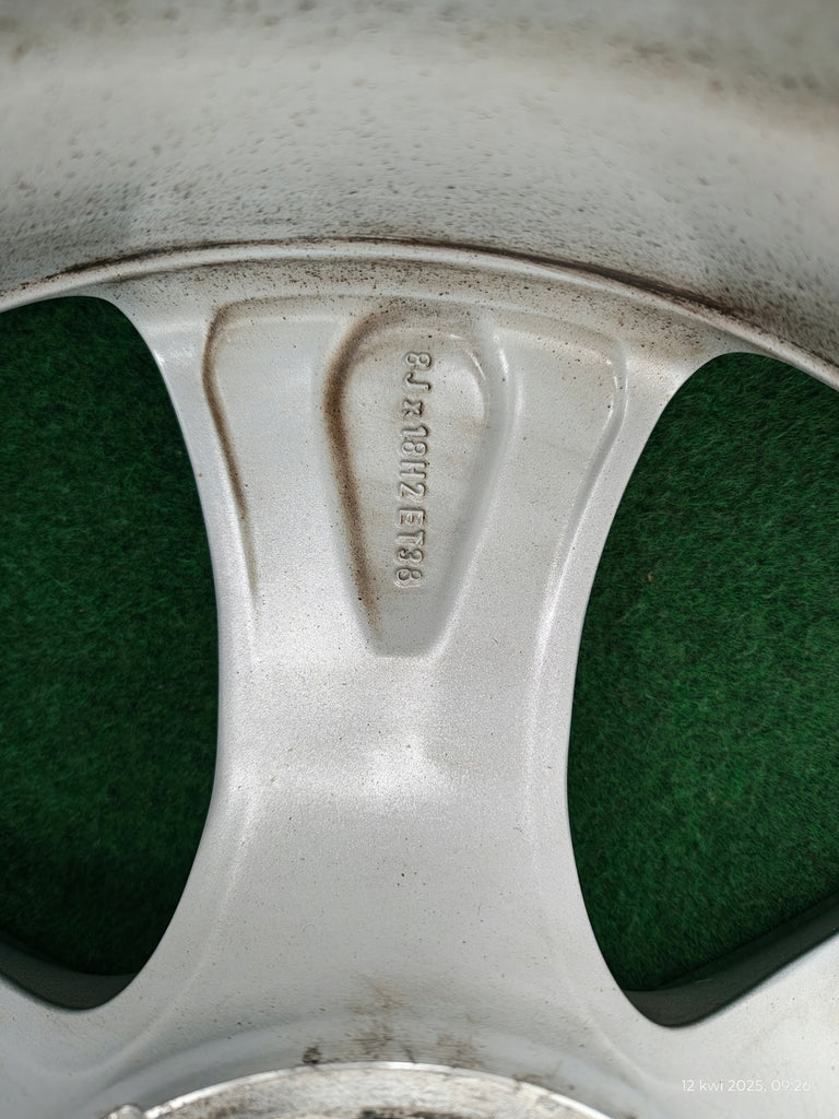 1x Alufelge 18 Zoll 8.0" 5x112 38ET A2534010800 Mercedes-Benz Glc Rim Wheel