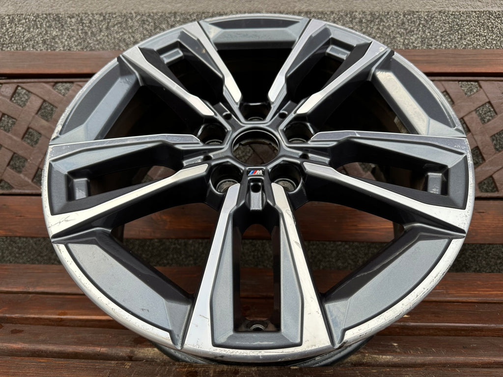 1x Alufelge 17 Zoll 7.0" 5x112 41ET Glanz Graphit 6891175 BMW 2 Tourer U06 Mg FEL4070811954dt