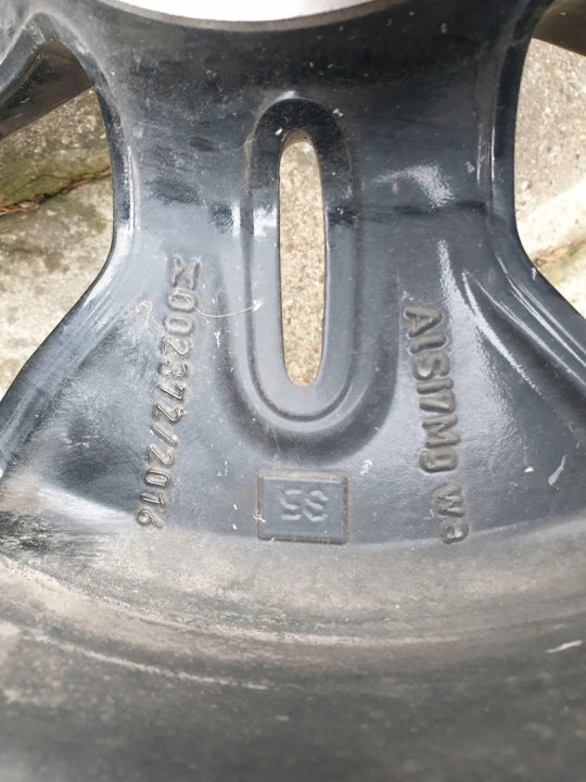 1x Alufelge 17 Zoll 3.5" 5x112 A2054019000 Mercedes-Benz W205 Rim Wheel FEL9592871626yy