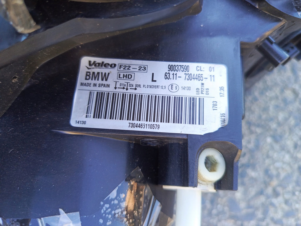 Frontscheinwerfer BMW 2 F22 F23 63117304465 LED Links Scheinwerfer Headlight SCH8140247206zg