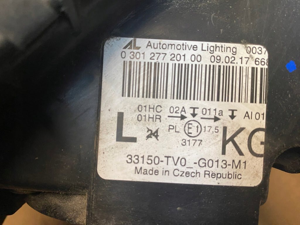 Frontscheinwerfer Honda Civic IX 33150-TV0-G210-M1 Links Scheinwerfer Headlight