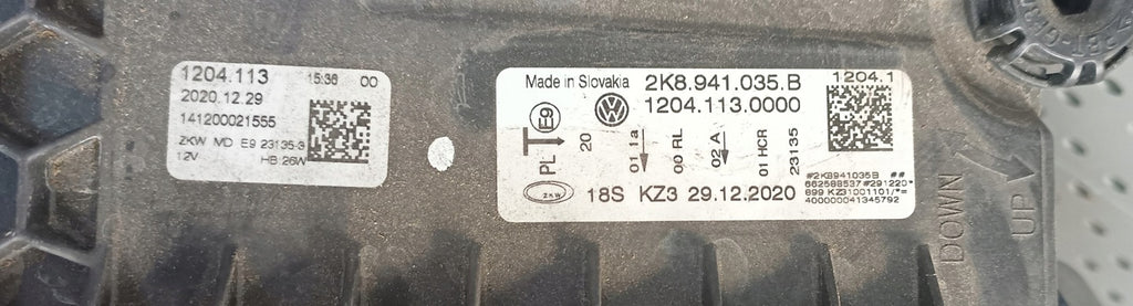 Frontscheinwerfer VW Caddy V 2K8941035B LED Links Scheinwerfer Headlight SCH1785631010ce